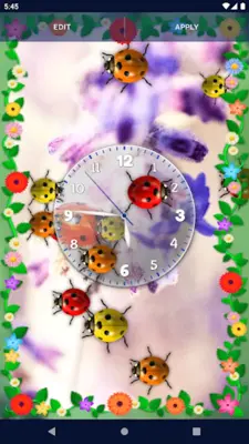 Cute Ladybug Live Wallpaper android App screenshot 5